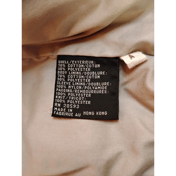 Men's Vintage Members Only by Europe Craft Jacket White Size 40 Large - Picture 8 of 9